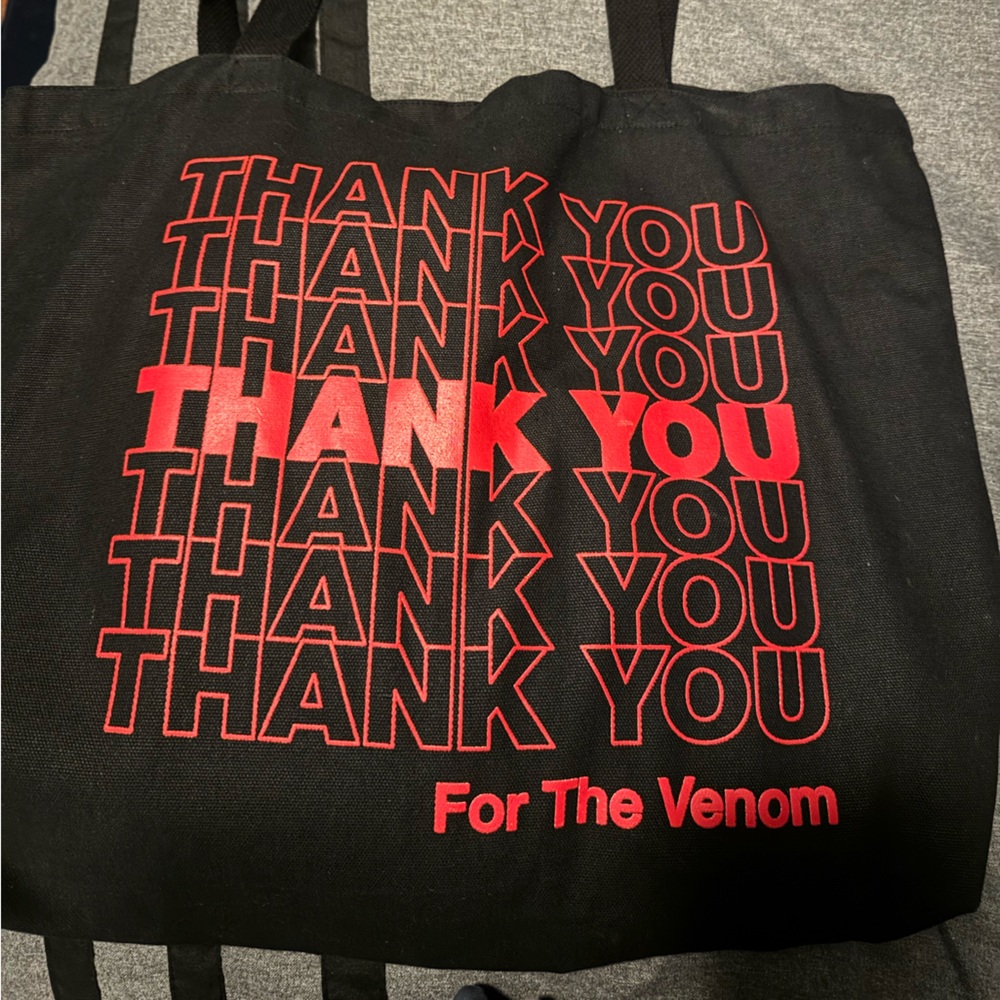 My chemical romance thank you for the venom tote